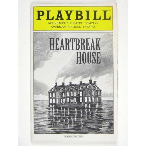 Heartbreak House Playbill November 2006 Philip Bosco Kurtz Jennings Lily Rabe - Picture 1 of 7